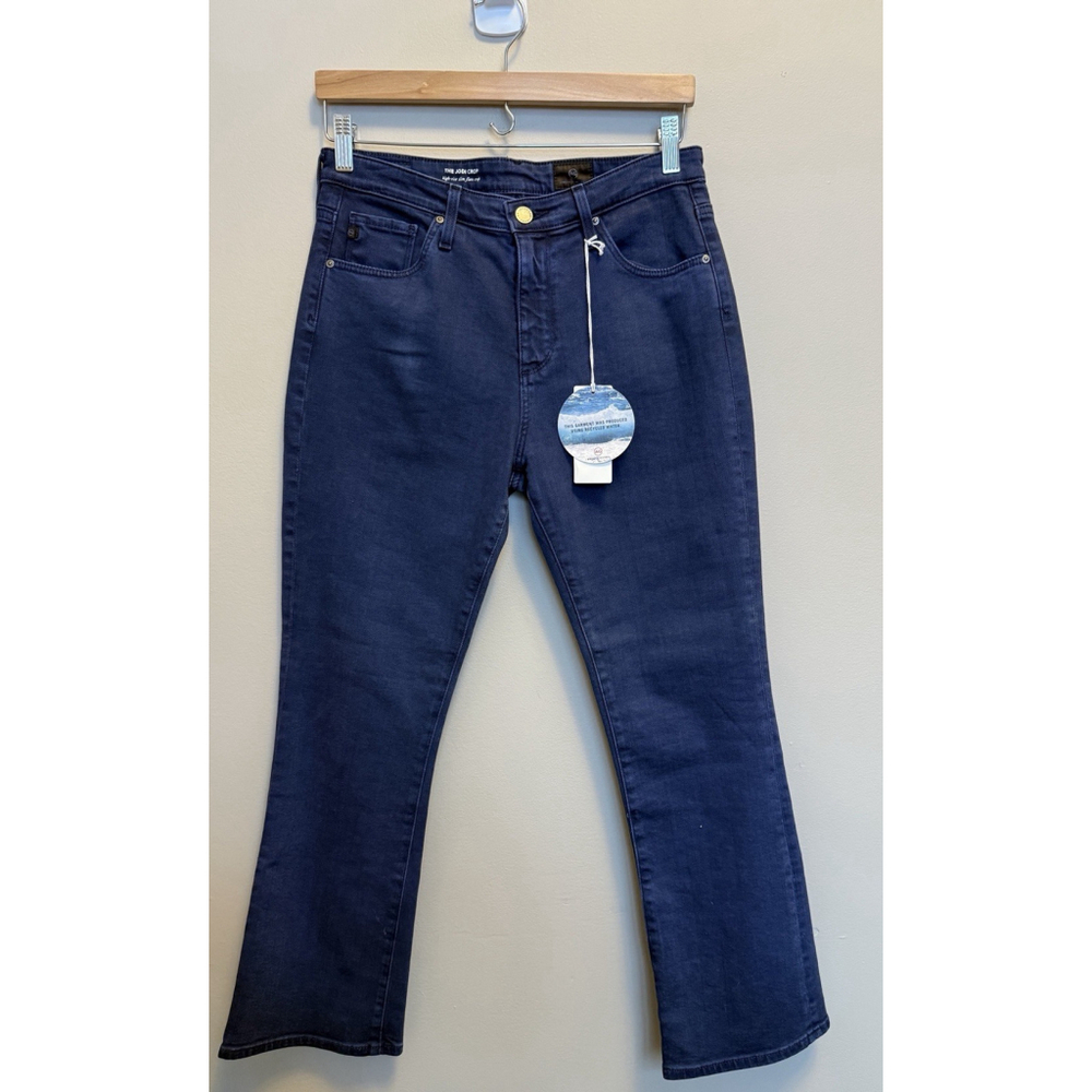 AG Adriano Goldschmied Jeans Womens 27R Blue Jodi Crop High Rise Slim‎ Fit NWT